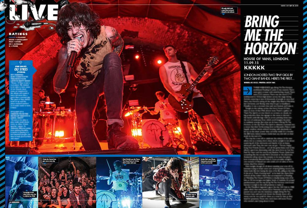 KerrangMagazine's tweet photo. Out now! We review @bmthofficial's tiny That's The Spirit release show at @HouseOfVansLDN: http://t.co/OhTXu02rwG http://t.co/ESsXqUYtAD