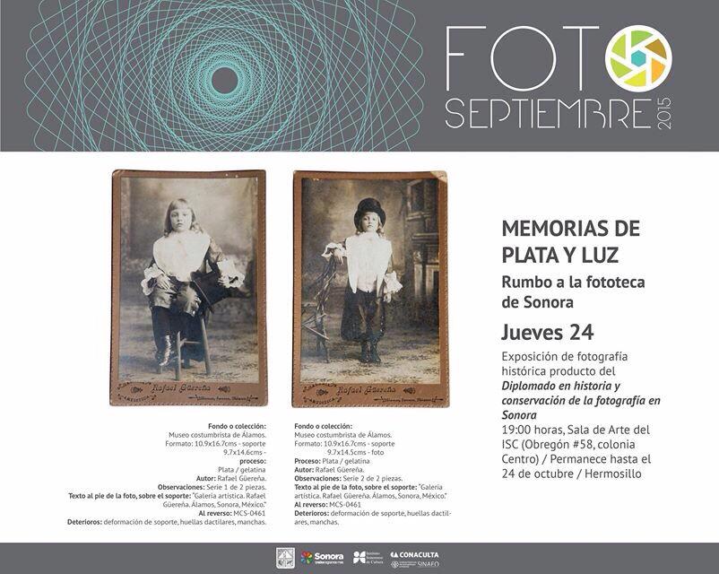 mariowab's tweet image. Y mañana también en @ISCsonora se inaugura exposición de fotografía histórica. #MuchaActividad #FotoSeptiembre