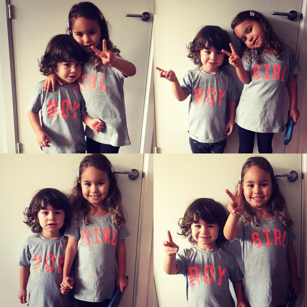 KirstyMcCall's tweet photo. @SelfishMother my kids love their tshirts!!! #kirstymccall #selfishmother #girltee #boytee #siblings #mumshavenotime http://t.co/qJwBH5VDBs