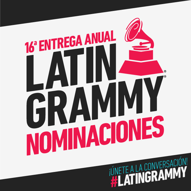 LatinGRAMMYs's tweet photo. ¡No te lo pierdas! Lista completa de los Nominados a la 16a Entrega Anual del #LatinGRAMMY http://t.co/unANjd4Gl9 http://t.co/ZAkzch1MIG