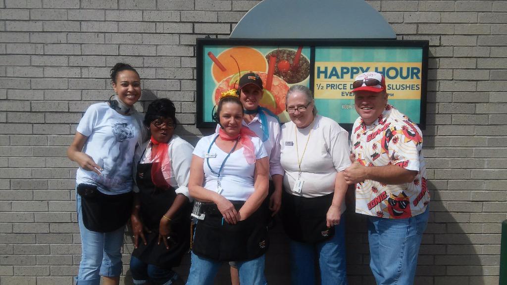 koverton64's tweet photo. #sritulsa Jenks Slush slingers on 50's day!! http://t.co/WElu5bL9S5