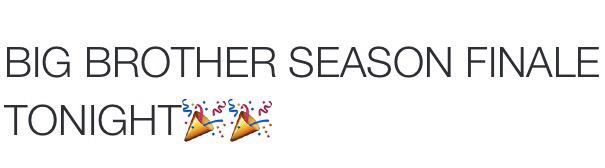 BBQueenx's tweet photo. #BB17 http://t.co/o9HhuXa3Oq