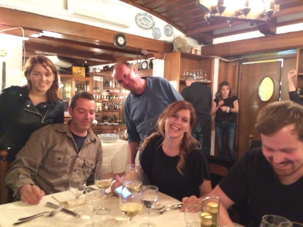 ohnafalby's tweet photo. At fabulous #tartufo Bologna with @d_krueger @ljdjuricko @puzmuj #maia2015 last meet http://t.co/D1wihYuWtx