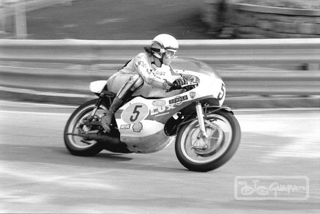 Happy Birthday to Chas Mortimer, Yamaha's first premier-class winner! Photo by J. Marsella