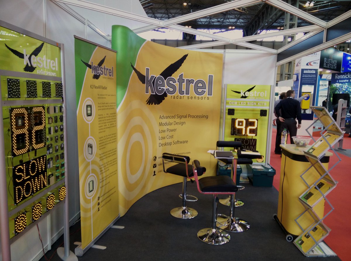 kestrelradar's tweet photo. Thanks to all those who visited us earlier this year at #traffex2015 Here are some photos of our team and our stand. http://t.co/V0p9YbnuM1