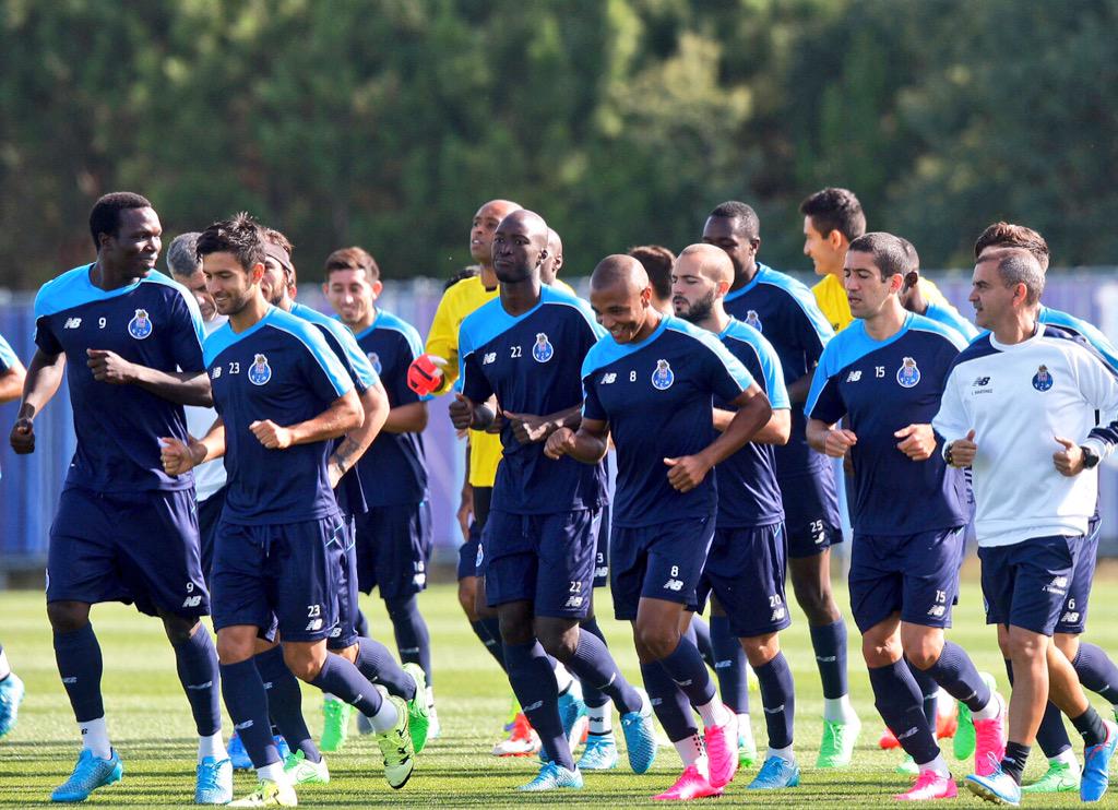 Préparation du match contre Moreirense! On lâche rien 💪 #VamosPorto