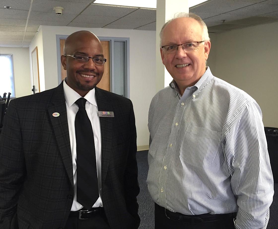 NextUpIsNow's tweet photo. NEW Dir Talent Development @RobertFSolomon, @OceanSprayInc SVP North America Larry Martin Sep 15 #NEWAccelerator http://t.co/BmxYDwjyb0