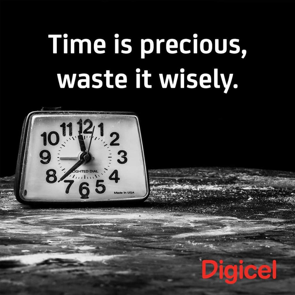 DigicelGuyana's tweet image. #Timeisprecious #Spenditwisely