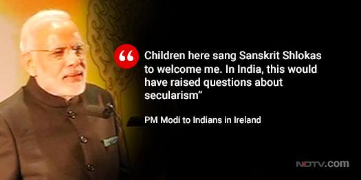 ndtv's tweet image. #ModiInIreland