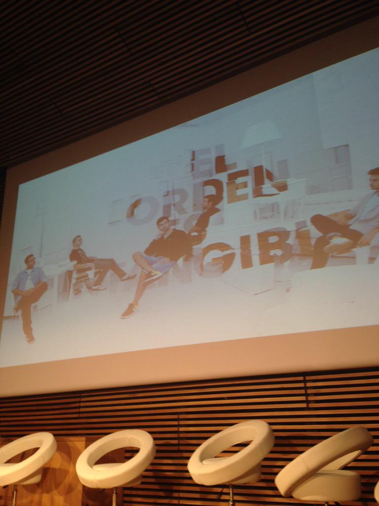 CongresoMB's tweet image. Javier Serrano de @BOAMISTURA nos cuenta cómo el equipo se conoció pintando graffitis con 14 años