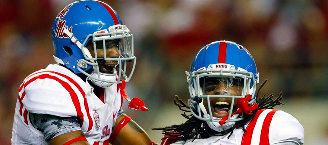 si_ncaafb's tweet photo. What Ole Miss's upset of Alabama tells us about the Rebels (via @andystaples) 
http://t.co/9s1rtPalJo http://t.co/dF09LCSCJ9