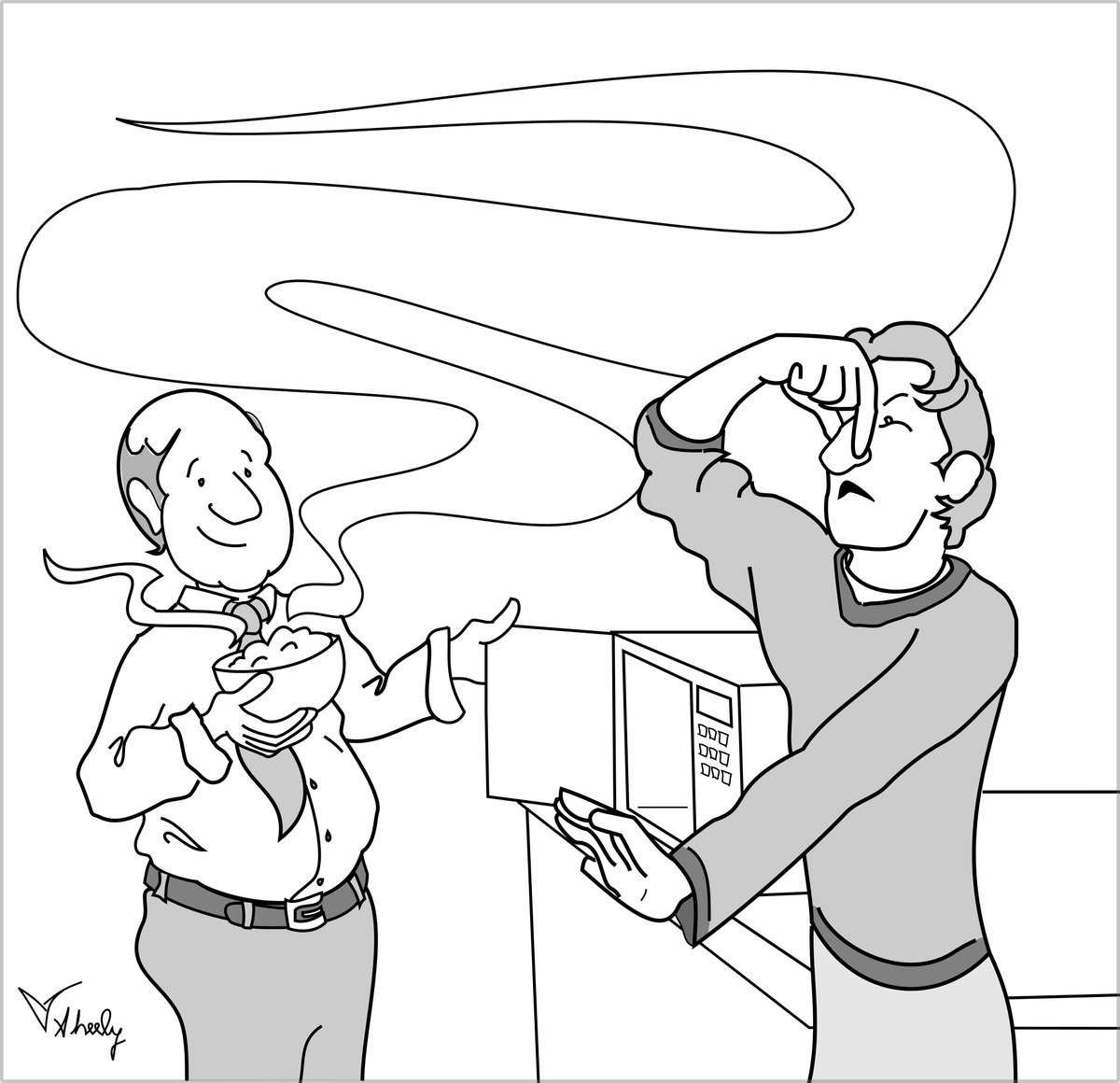 rosalindatweets's tweet image. #SpreadingCivility: Avoid reheating pungent leftovers in the lunchroom.
#courtesy #coworkingspace