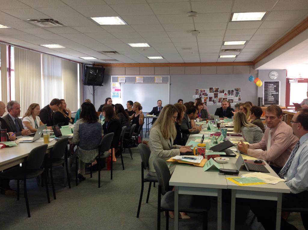 E2CCBIES's tweet photo. First meeting of Regional Curriculum Council #e2rcc for the new school year! Full house! http://t.co/fDuGr6Ebjx