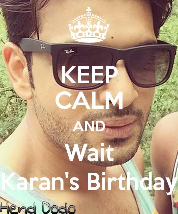  Uh! How w8 it! Mr:Karan Kundra Happy birthday in advance      