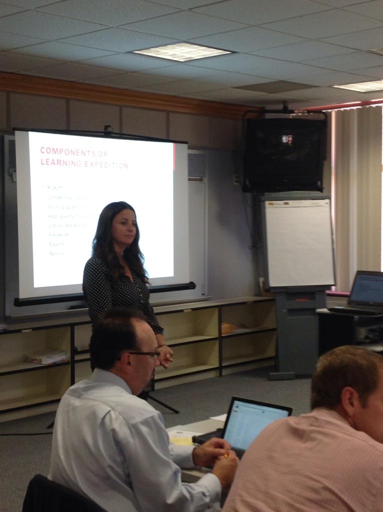 E2CCBIES's tweet photo. Thank you @ormsby25 Superintendent of Ripley Schools for sharing their work around learning expeditions with #e2rcc http://t.co/NRoHZJ3Mef