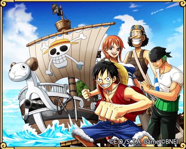 Found a Transponder Snail! They fight for Honor! Giants clash on ancient jungle isle! bnent.jp/optc-den2e/ #TreCru