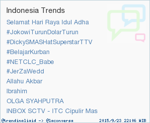 trendinaliaID's tweet photo. Trend Alert: #NETCLC_Babe. More trends at http://t.co/OMCuQPRWwL #trndnl http://t.co/tv3VeoQTe6