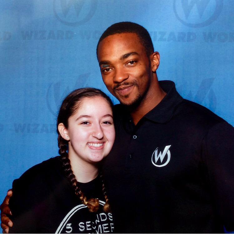 HAPPY BIRTHDAY TO ONE OF MY FAVORITE PEOPLE EVER, ANTHONY MACKIE! I MISS MEETING YOU! 