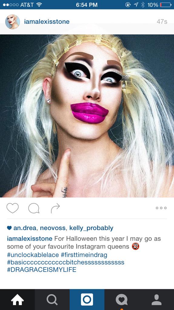 aquaria on twitter tbt to a uk drag queen attempting to come for