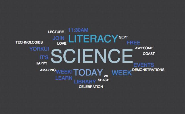 dawnbazely's tweet photo. Keywords & hashtags for #canadalovesscience, @scilit2015 @dupuisj: http://t.co/0qB2ZtrzHi #tweetarchivist #YorkU http://t.co/tSNljaF8He