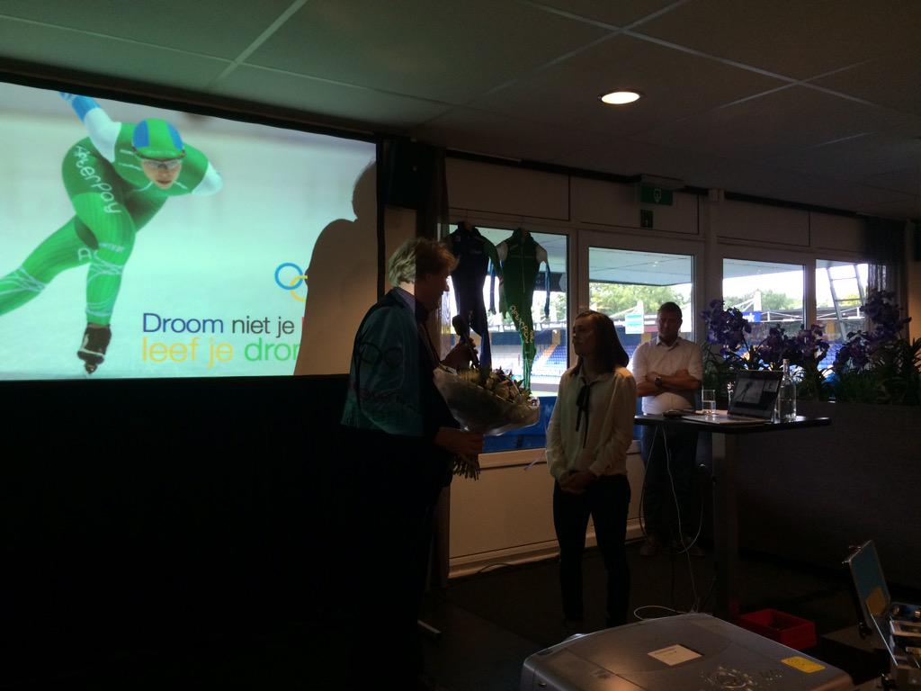 Live opening van nieuwe site aanstaand olympisch topper <a href="/FloorvdBrandt/">Floor van den Brandt</a> door fervent dromer&amp;doener <a href="/JanHamming/">jan hamming</a>