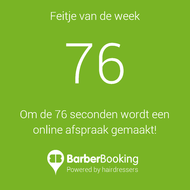 BarberBooking's tweet photo. Het feitje van deze week voor BarberBooking is... http://t.co/kJEdPN9a74 #feitje #kapper #barberbooking http://t.co/TIhQFNvC8i