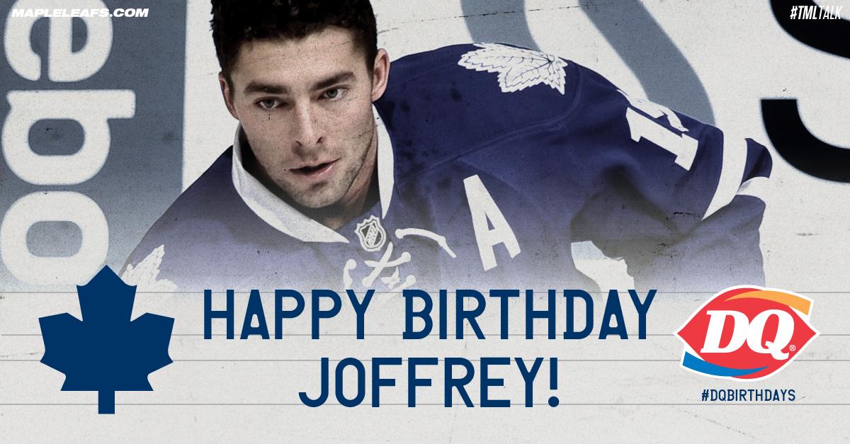 Happy Birthday, Joffrey Lupul!  