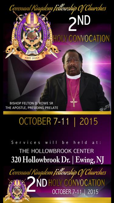 FeltonRowe's tweet image. Come out and be blessed! Covenant Kingdom Fellowship of Churches 2nd Holy Convocation! It's going down in 14 days!