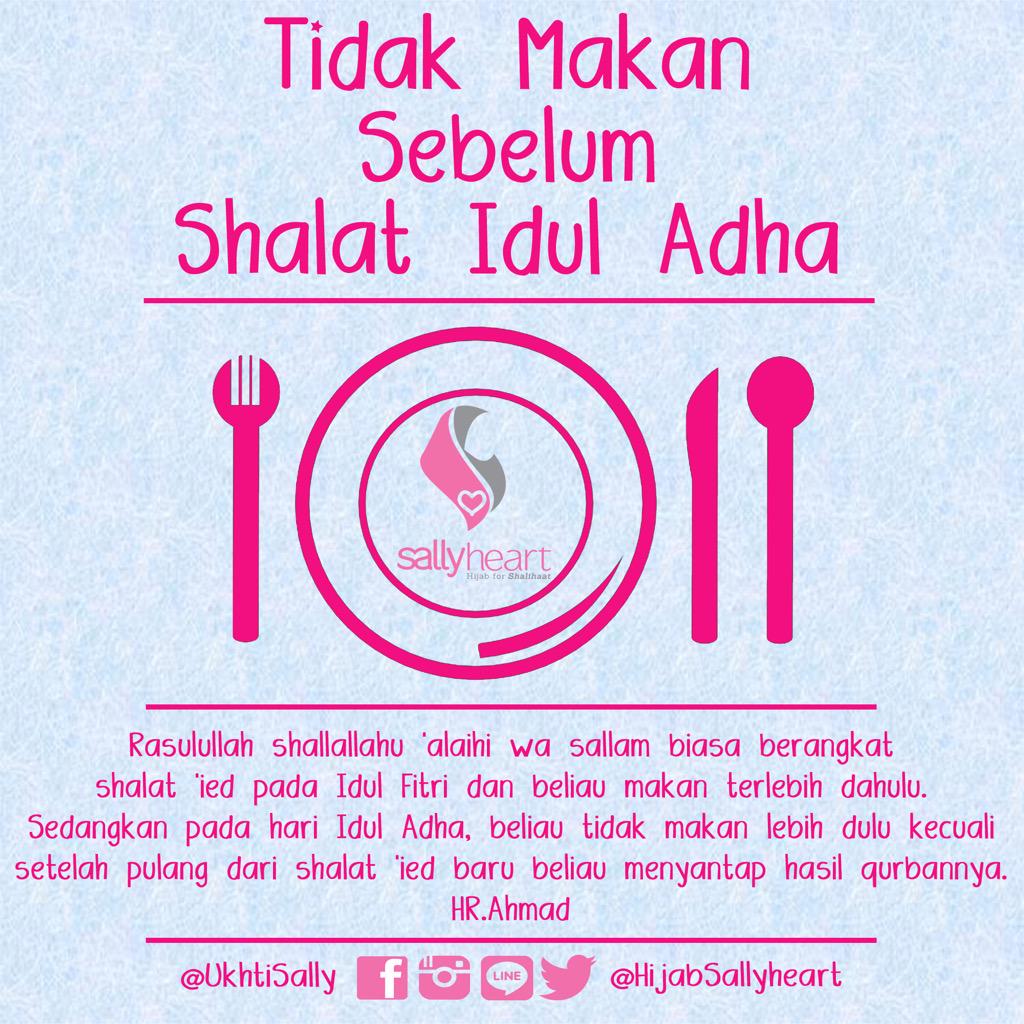 Makan Dan Minum Sebelum Shalat Idul Adha - Seputar Minuman