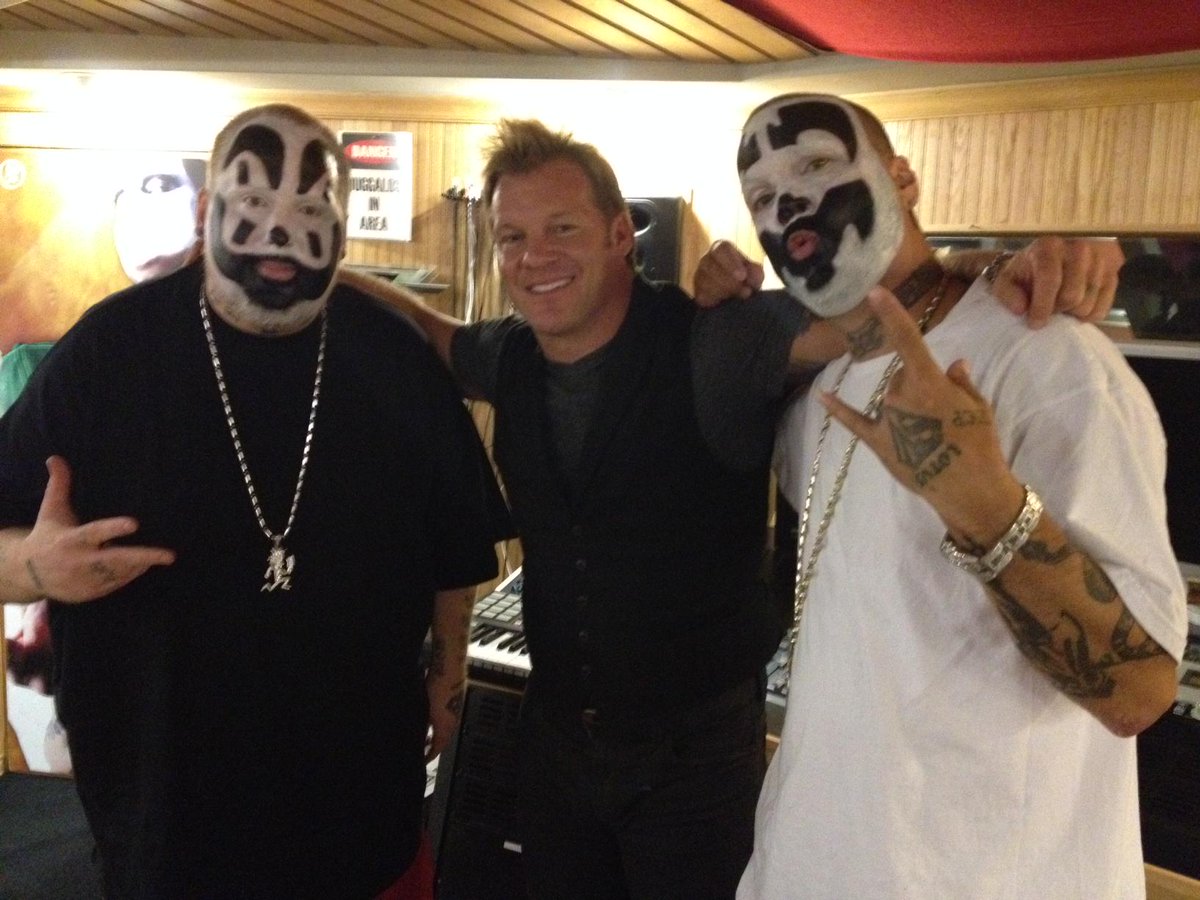 icp's tweet photo. Thanks to @ChrisJerichoWeb for having us on his podcast @TalkIsJericho. Come back anytime! http://t.co/NRt1gVk5ri http://t.co/8ZYaNabZfS