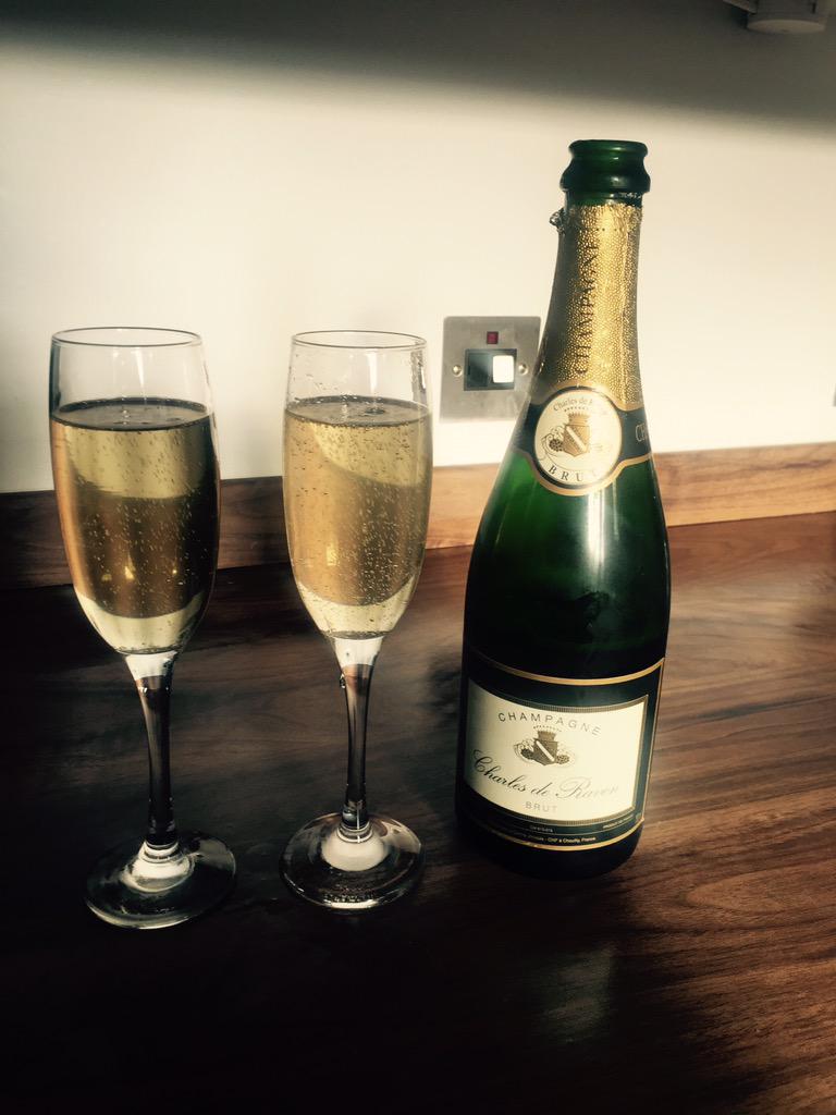 Time to celebrate #doneit #happy #celebrate #champagne #signedon