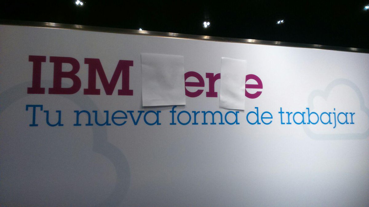 ComiteMad_IBM's tweet photo. ¿Está desmontando #IBM su sucursal en España?... http://t.co/1wUbP9zt4o