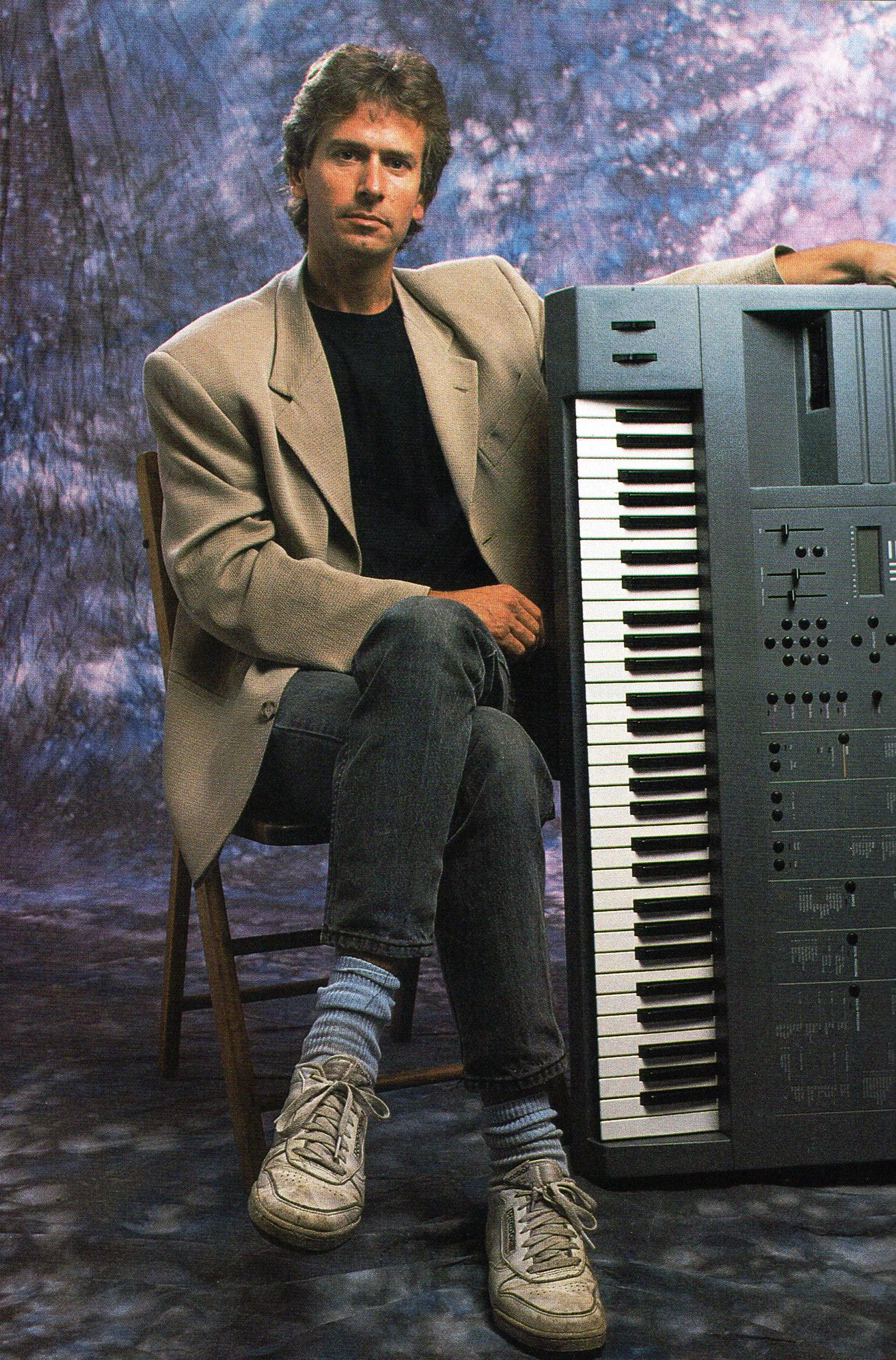 Sean on Twitter "Tony Banks 1990. Genesis tonybanksmusic http//t