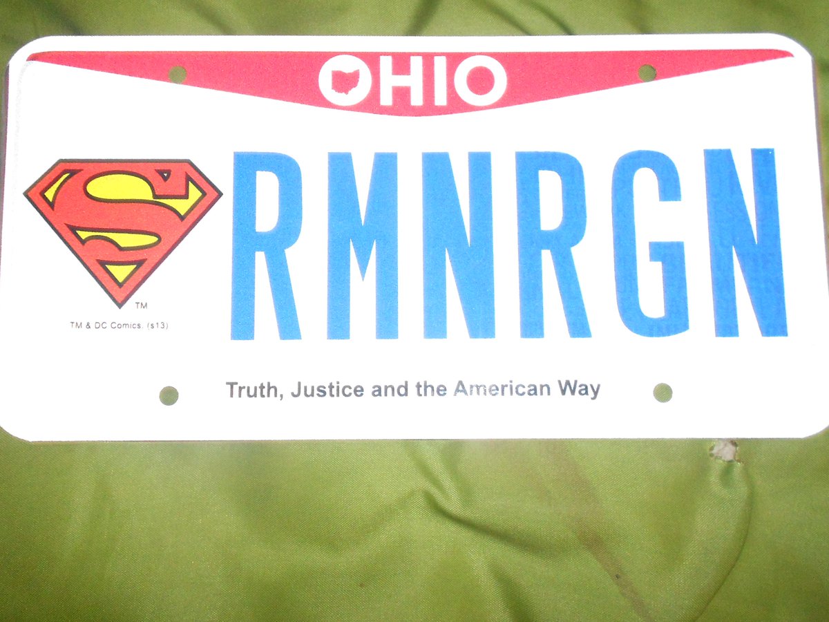 PunkPrincess47's tweet photo. @WWERomanReigns My mom Diane's new license plates. What ya think? Our family is proud to represent the #RomanEmpire http://t.co/MrsbdZ9vG5