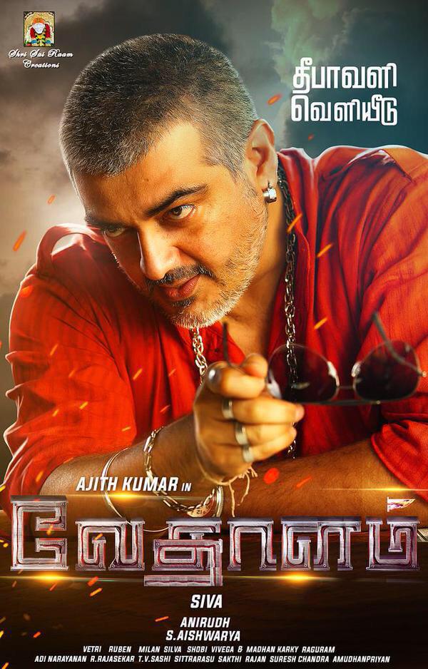 anirudhofficial's tweet photo. Welcome our #Vedhalam :) http://t.co/0szeE3QM1x