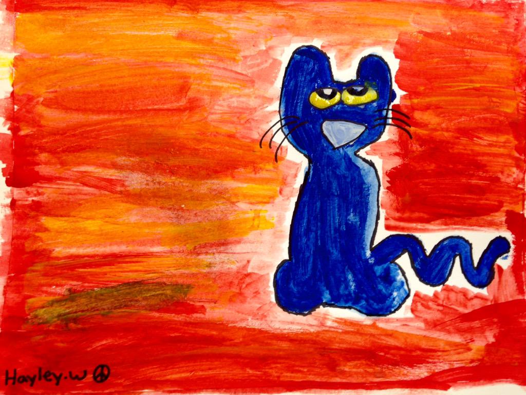 HPEDSB_POW's tweet photo. Pete the Cat paintings in 6H! #groovyguide #wevegotthepower http://t.co/ixM6jvKXo9