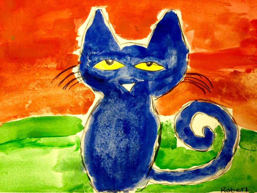 HPEDSB_POW's tweet photo. Pete the Cat paintings in 6H! #groovyguide #wevegotthepower http://t.co/ixM6jvKXo9