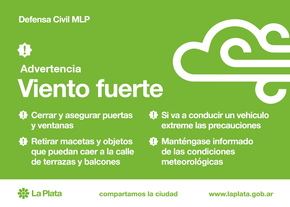 DefensaCivilMLP's tweet photo. Por posibles ráfagas de viento intenso, verifique objetos externos a su vivienda que puedan volarse (macetas, sillas) http://t.co/uxApyJ6Yxr