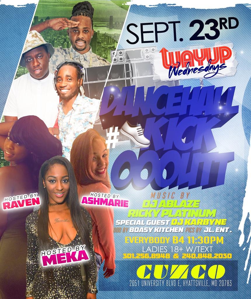 legendnightclub's tweet photo. 2NITE #Wayupwednesdays
★EVERYONE FREE til 11:30★
@ Cuzco Lounge: 2051 University Blvd Langley Park MD http://t.co/hTSpY8A2JY @PinkLoveInc RT
