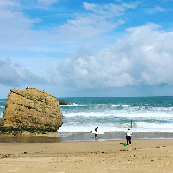 "Oh the surfer and the fisherman should be friends!" 🎶 (sung in my head to the Oklahoma tune #farmerandthecowman)