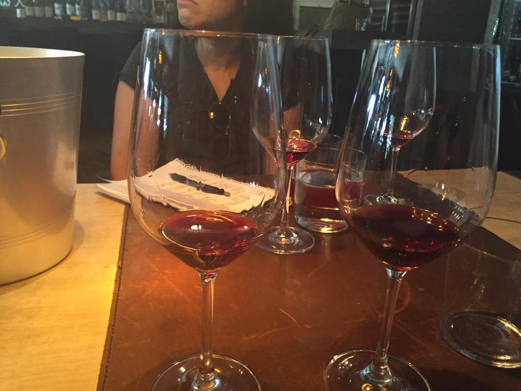 MyVinoRules's tweet photo. Do my homework before coming to @houstonsomms #syrahvolution did not know 2 cross grapes that are wonder of Syrah... http://t.co/tonbpkIBLc