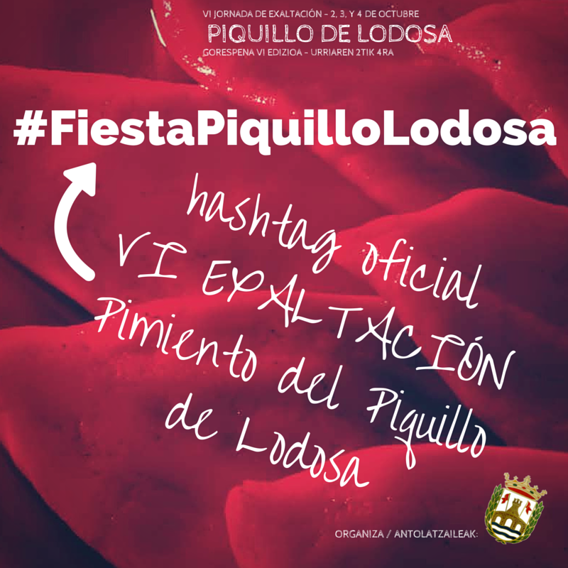 LODOSAinfo's tweet photo. Usaremos el hashtag #FiestaPiquilloLodosa para promocionar la VI Exaltación Pimiento del Piquillo de #Lodosa http://t.co/cLaIdeWiHN