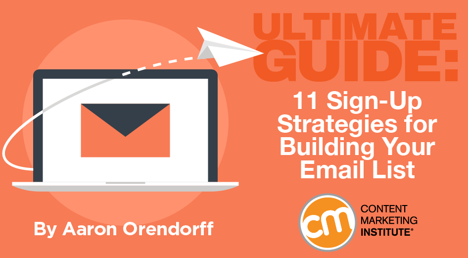 Ultimate Guide: 11 Sign-Up Strategies for Building Your Email List mhb.io/e/cv2z/o #SocialMedia
