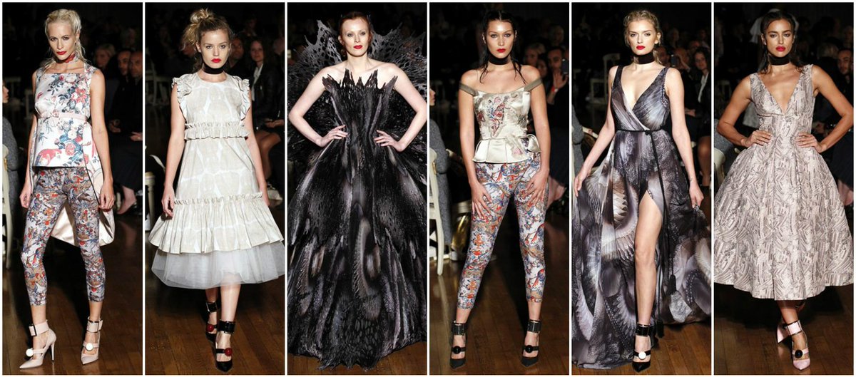 Can’t get enough of the all-star line up at the @gilesgilesgiles show #LFW @ENews <a href="/marieclaire/">Marie Claire</a>