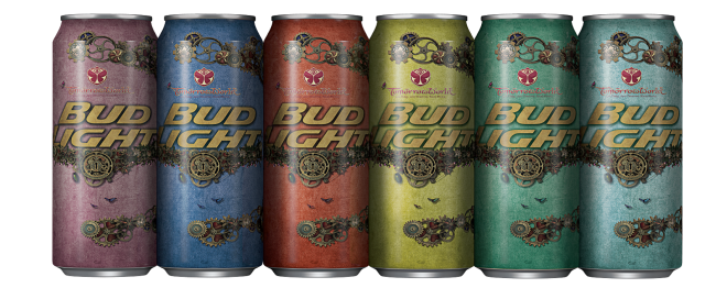 Busch_Jobs's tweet photo. Check out our colorful, new fantasy Bud Light cans for TomorrowWorld in Atlanta! http://t.co/2EwasgAgU1 http://t.co/vLEXDpxrNM