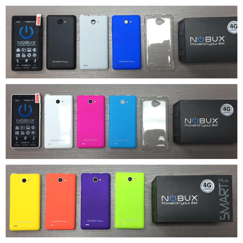 My_Nobux's tweet photo. NOBUX SMART PLUS 4G has just arrived!
GSM 4G (HSPA+) QuadBand DualSim Mem 512MB+4GB Cam 2+5MP WiFi Bluetooth MicroSD http://t.co/2HCGEoJwOc