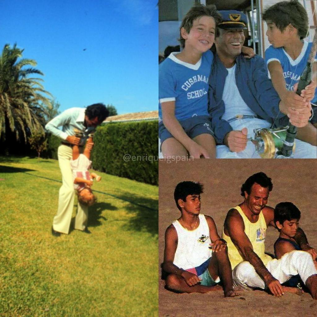 Happy 72th Birthday to Enrique\s father Julio Iglesias!     