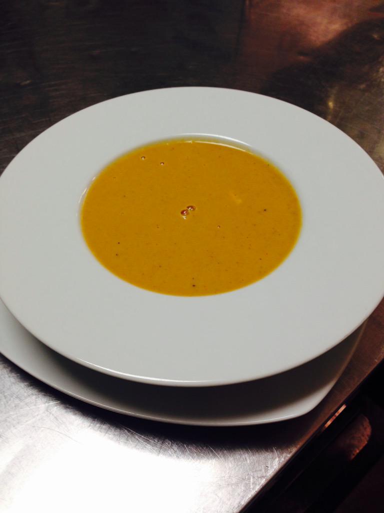 #lobsterbisque #anyone ? #lunchtime at #restaurantcinq and #lacolombedor