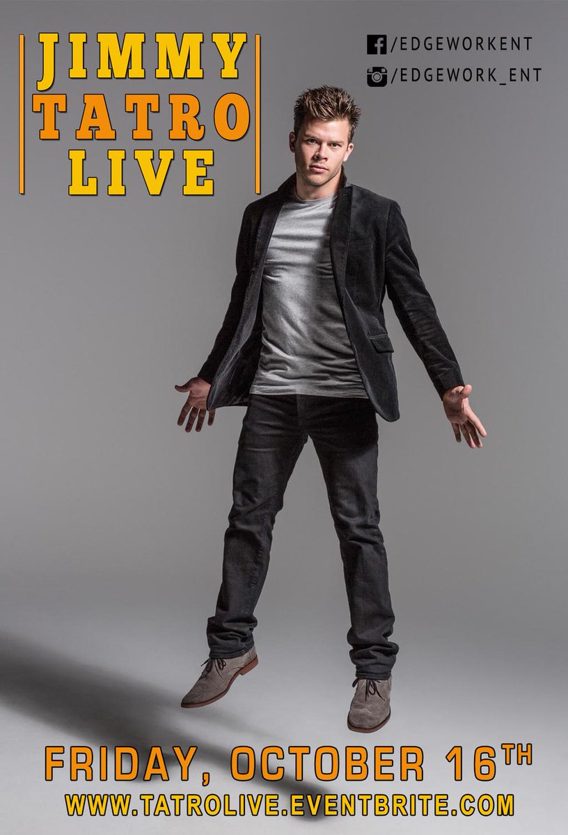.<a href="/JimmyTatro/">Jimmy Tatro</a> <a href="/Edgework_Ent/">Edgework Ent.</a> comedy show tonight <a href="/SSU_1961/">Sonoma State University</a> in #RohnertPark

Plus <a href="/StroyMoyd/">stroy moyd</a> @Keatz_Tweetz @Chris_FoSho