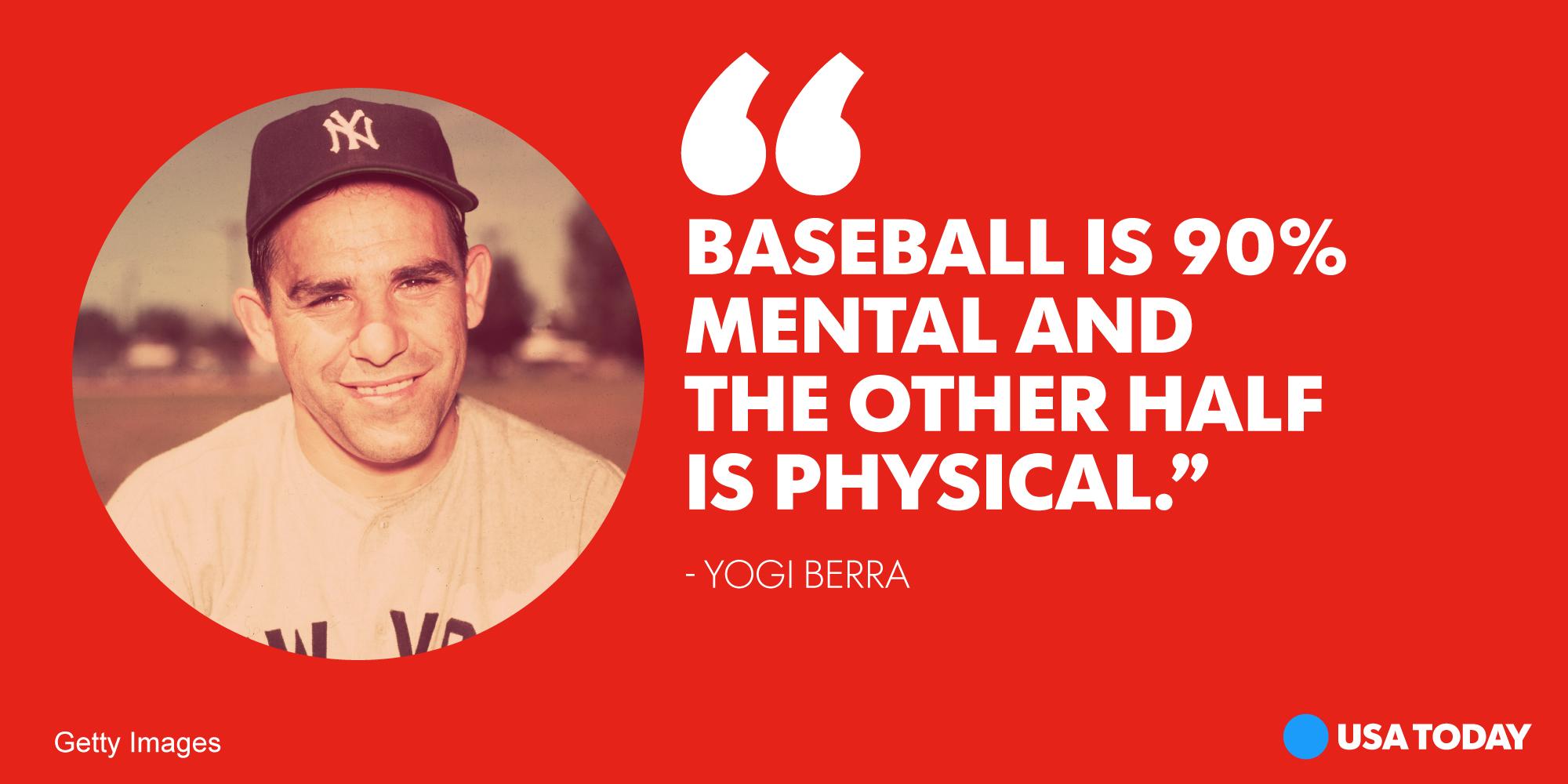 USA TODAY on X: The 50 greatest Yogi Berra quotes:    / X